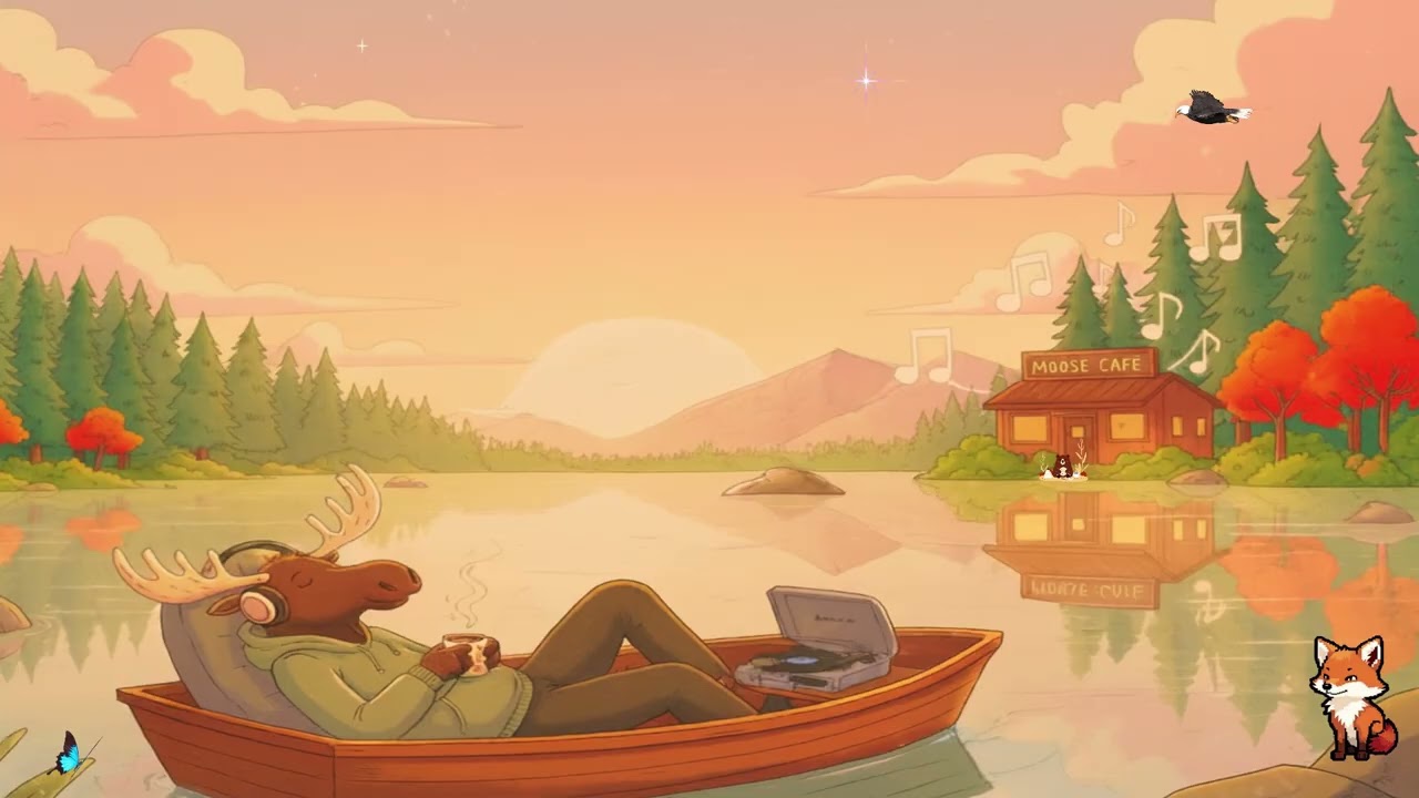 Moose Music Café / Lakeside Lofi: Chillhop & Jazz Fusion [No Repeat]