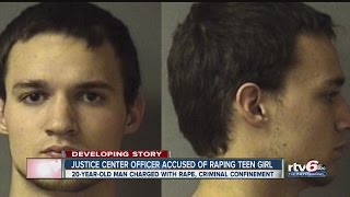 Community justice officer charged with rape of 17-year-old