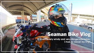 強風の中ツーリングに行こうとした人の末路｜DUCATI Scrambler1100 TributePro｜30代女の休日バイクVlog