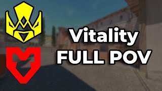 Vitality Full Pov Vs Mouz On Inferno Iem Dallas 2025 Finals Cs2 Pro Povs