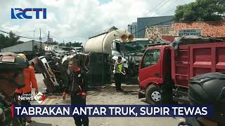 Tabrakan Maut Antara Truk di Cilegon, Banten #SeputariNewsPagi 11/03