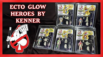 The Real Ghostbusters - Ecto Glow Heroes by Kenner - Vintage Review