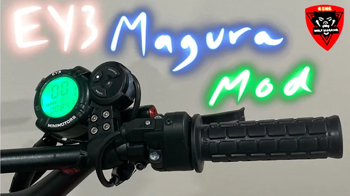 Ey3 Magura Twist Throttle Mod - Tutorial - Kaabo Wolf King ELECTRIC SCOOTER