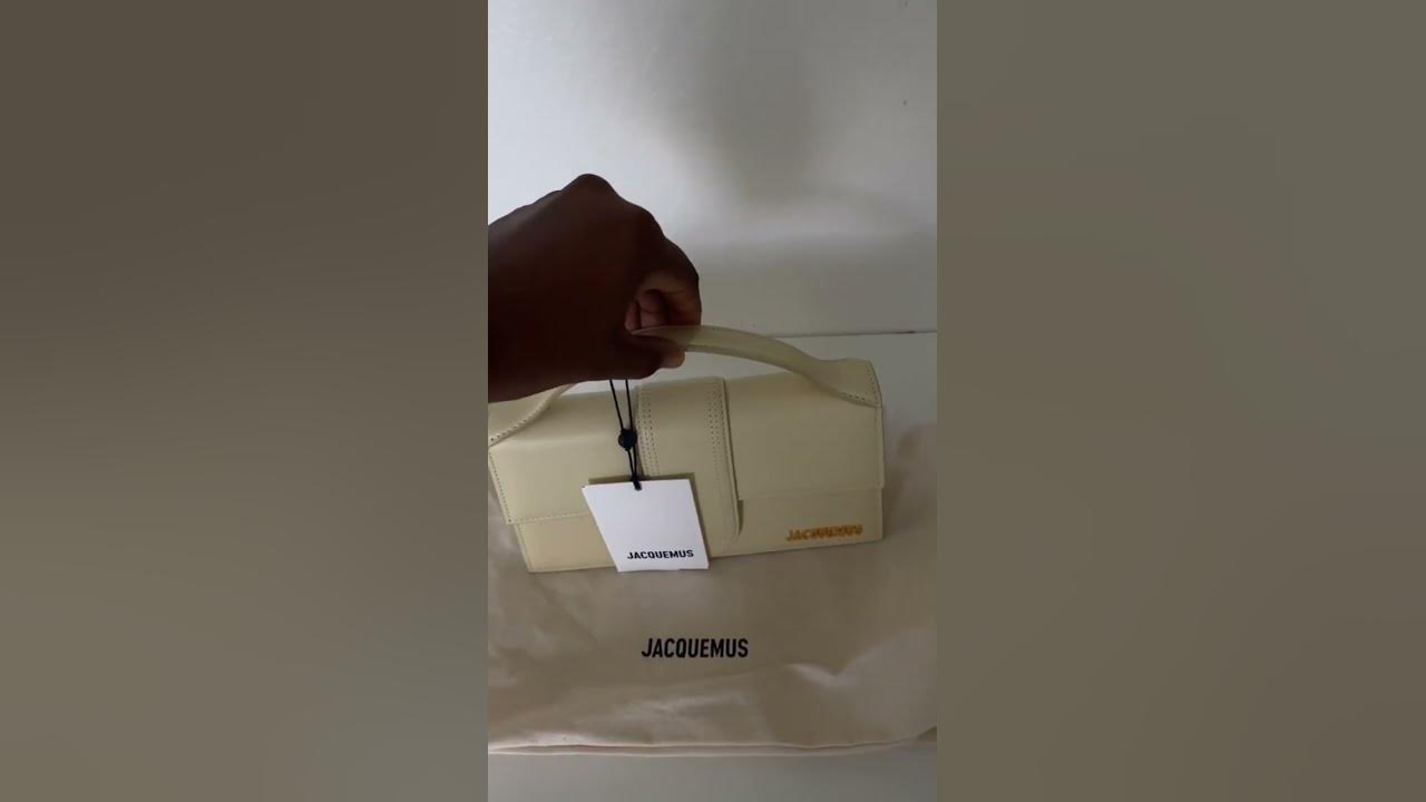 Treat yourself with the new jacquemus Unboxing My New Jacquemus Bag