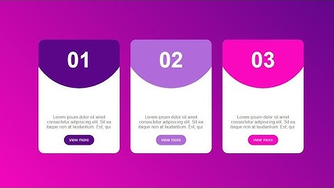 CSS Responsive Card UI Design & Hover Effects |HTML5 and CSS3 Card UI Design