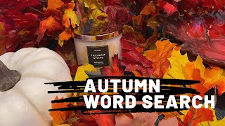 Thanksgiving ASMR | Let’s Do A Word Search Puzzle screenshot 1