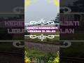 Wow..!! So this is Indonesian Railways Ranggajati looks during Eid Mubarak