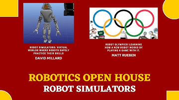 USC Viterbi Virtual Robotics Open House - Robot Simulators