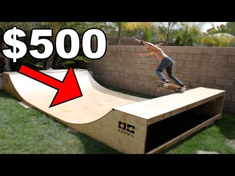 Video: How To Make Your Own Skate Park
