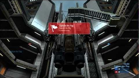 MLG CTF On Countdown - School - (Halo Reach Gameplay/Commentary)