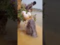 Best Fishing By Hands and Catching One Big Fish #fishing