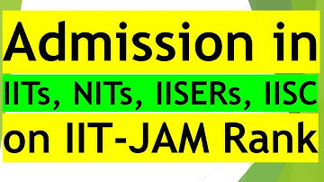 IITs, NITs, IIITs, IISERs & IISc giving admission on IIT JAM MS rank | Mathstats @8810409392