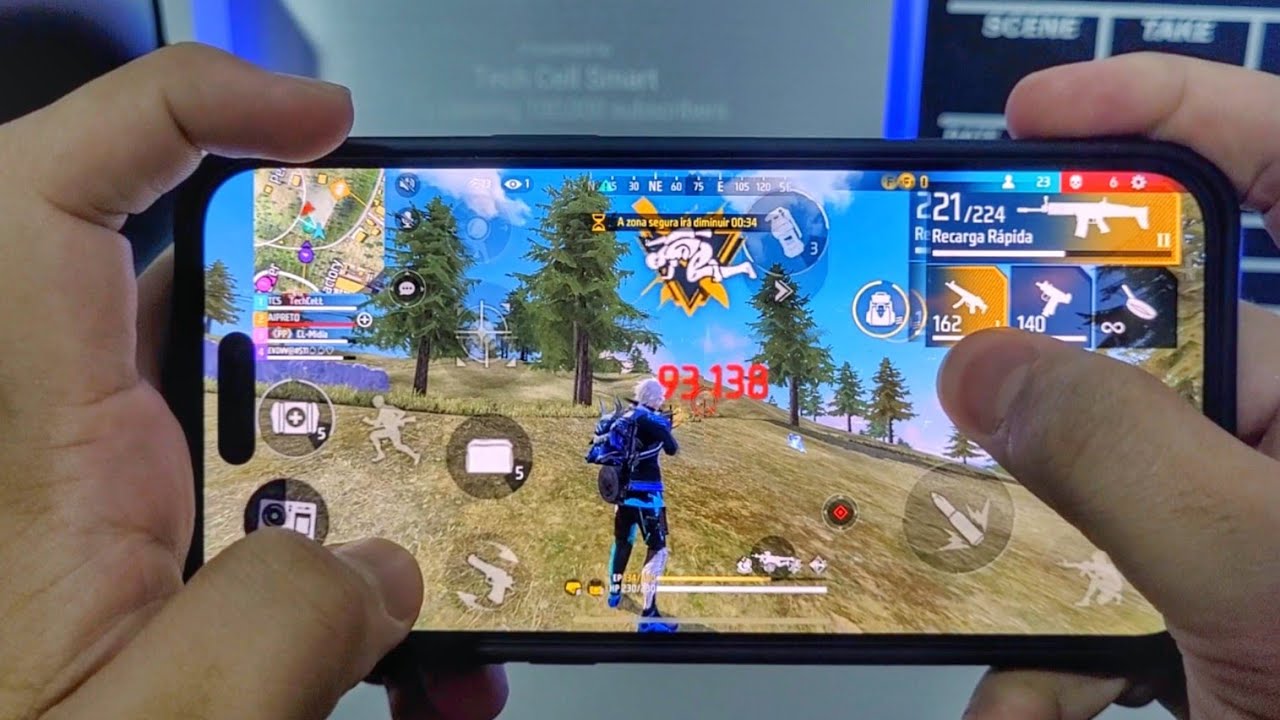 iPhone 14 Pro Max Free Fire Gameplay - GSM FULL INFO %