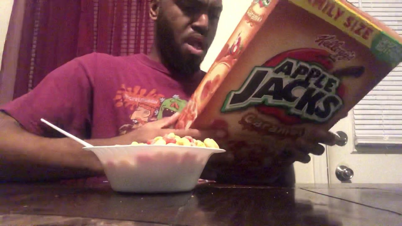 Apple Jacks Caramel Cereal Review Why Did yall make these 🤮🤮🤢🤢 YouTube