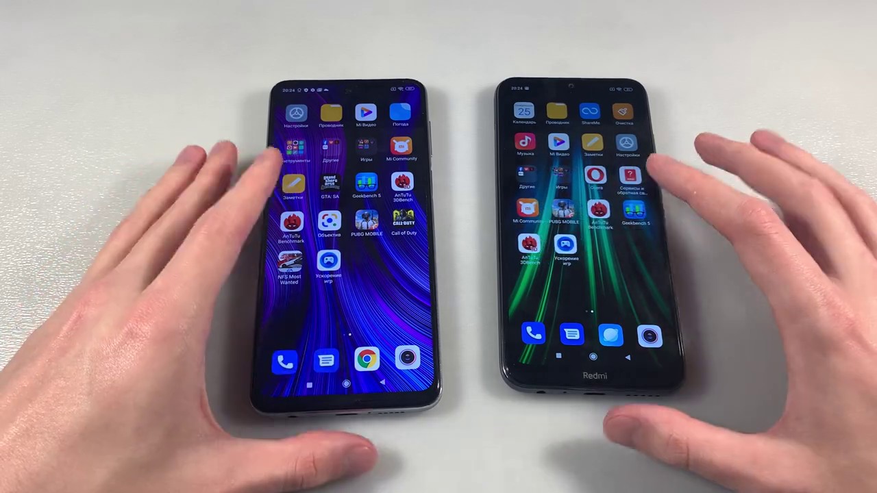 Xiaomi Redmi Note 9s Vs