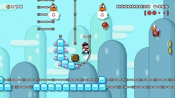 W7-3: Bombkitu Bluffs by Horsinatr! 🍄Super Mario Maker 2 Switch No Commentary #dqe