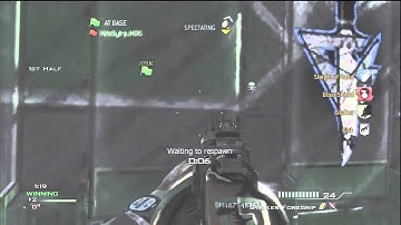 MW3: CTF - Gold MP7 M.O.A.B ( Gameplay/Commentary )