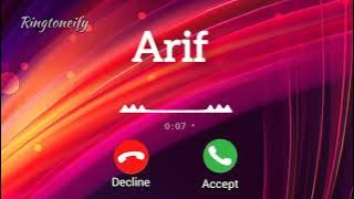 Arif Name Ringtone Download Link ⤵️ |  Arif Name Ringtone Download Free   @Ringtoneify