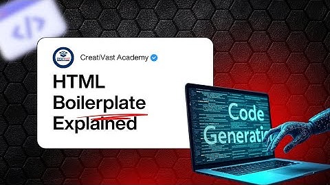 HTML Boilerplate Explained | Beginner-Friendly Guide to HTML Structure