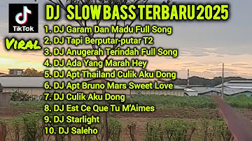 DJ SLOW BASS TERBARU TERVIRAL 2025 || DJ GARAM DAN MADU FULL SONG || VIRAL TIKTOK