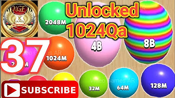Blob Merge 3D Unlock 1024Qa  Gameplay Walkthrough Part 37 (android-ios)@K Games Entertainment