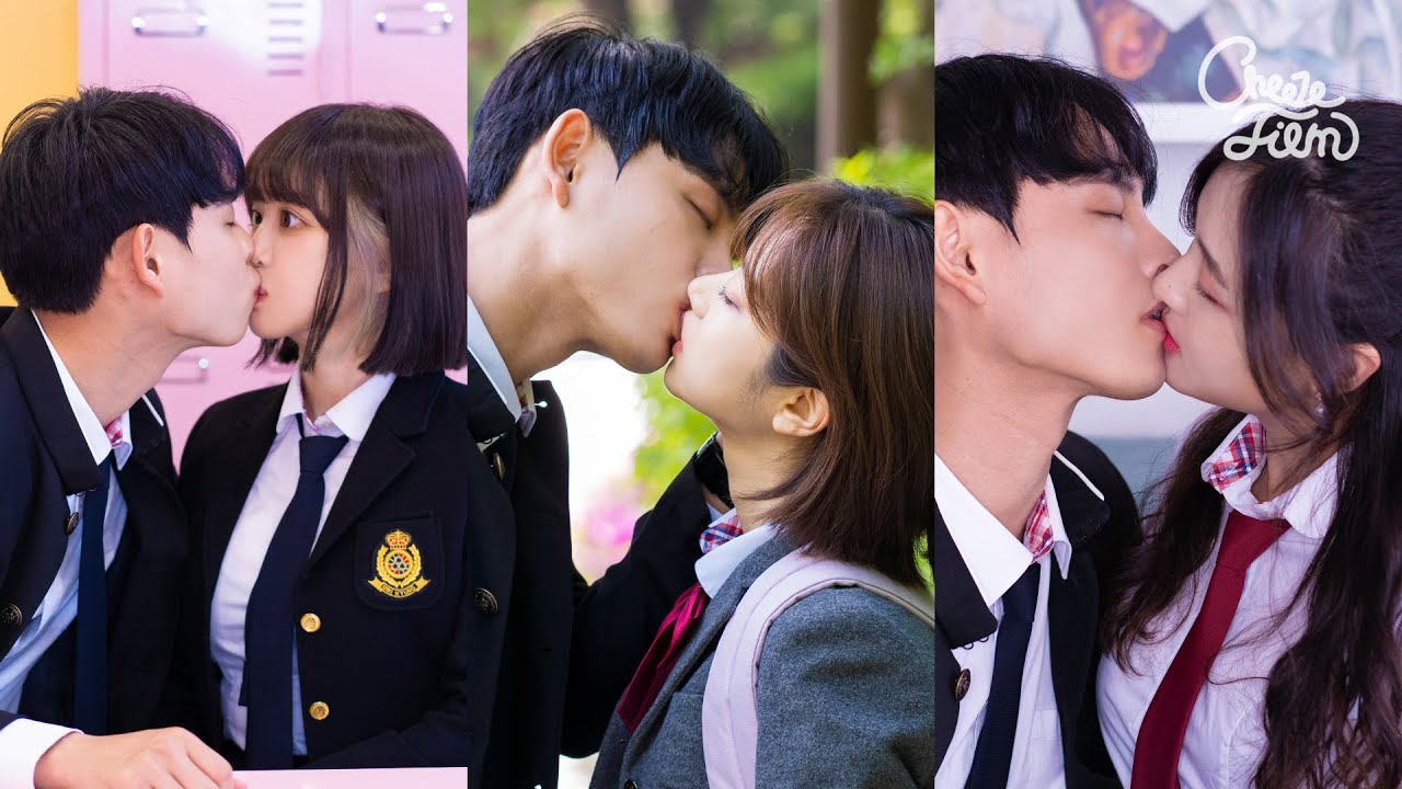 3명의 여친과 키스했다