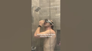 Average day for an Apple Vision Pro owner #apple #applevisionpro