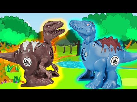 Dinozor-Belgeseli---T-Rex-Indominus-Rex'e-Karşı-|-Süper-Oyuncaklar