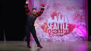 salsa latin festival seattle. solo performance "TIMBEANDO" nico rana