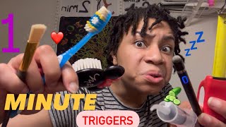 ASMR - Quick One Minute Triggers