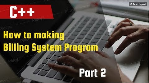 How to make  Billing system Program | C++ | Mini Project | Part 2/2