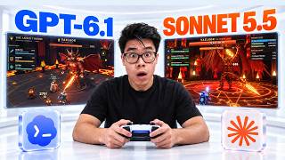 NEW GPT 6.1-Sol vs Sonnet 5.5 Building Video Games (NOT close!)