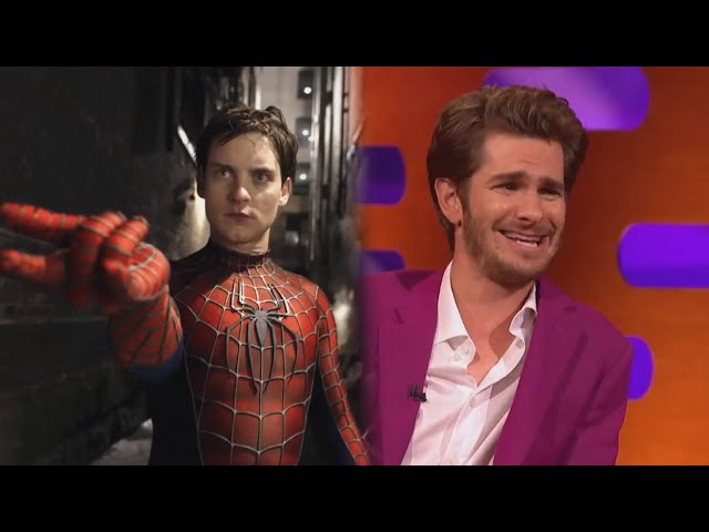 Andrew Garfield recited Tobey Maguire's lines while stoned