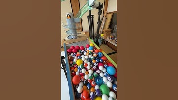 Marble Run (Colorful Wiggle Device and Rotating Bucket Course) #14 #ASMR