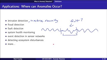 Anomaly Detection Definitions and Classic Approaches