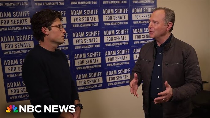 Rep Adam Schiff Discusses California Senate Primary Race Ahead Of Super Tuesday