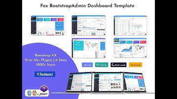 Dark Modern Admin Dashboard By Fox Premium Admin Template