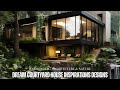 The harmonizing architecture  nature  dream courtyard house concept design