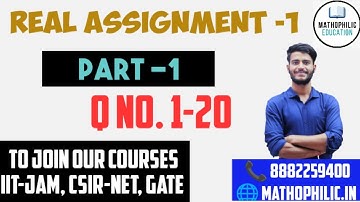REAL ASSIGNMENT 1 || COUNTABILITY & UNCOUNTABILITY || PART 1 || CSIR-NET || IIT JAM || TIFR || NBHM