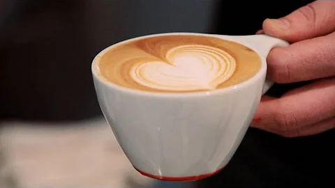 How do you make latte art step by step?
