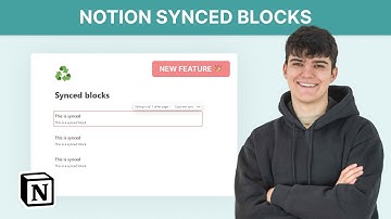 Notion synced blocks (NEW FEATURE 🎉)