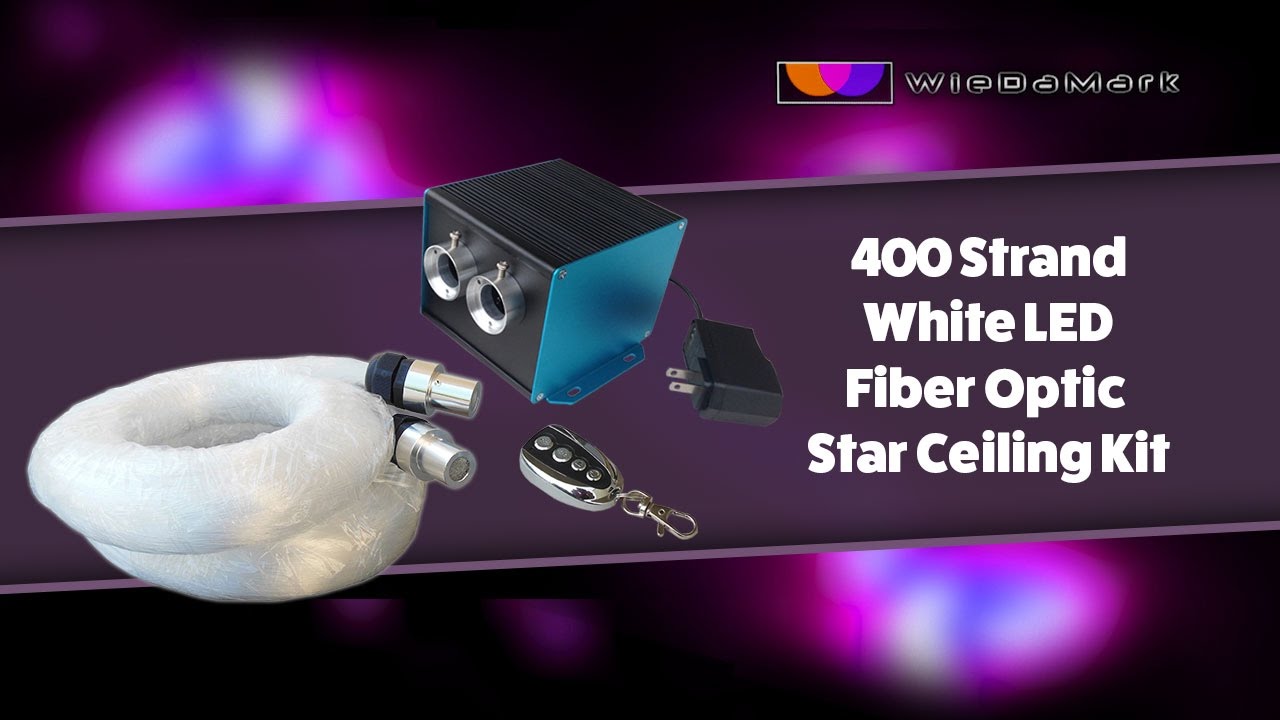 Wiedamark 400 Strand Fiber Optic Led Star Ceiling Kit Designs 400 Strand White Led Star Ceiling Kit By Wiedamark Com You Fiber Optic
