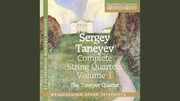 String Quartet No. 1 in B-Flat Minor, Op. 4: I. Andante espressivo