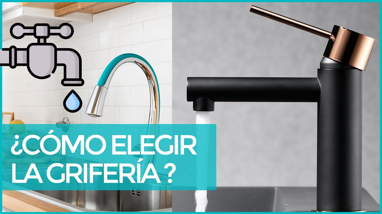 Tipos de grifería para el baño