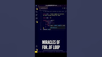 😍😍 Use For Of Loop to Count Characters in a JavaScript String #shorts #javascript #programming #js