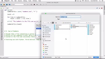 6.5. (Part 2) Sum of Numbers - Python