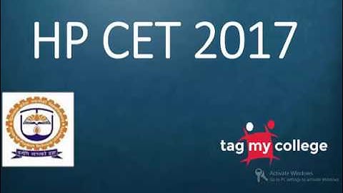 HPCET Exam Pattern 2017 | HPCET 2017 | Tagmycollege.com