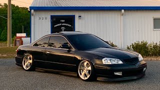 #ACURA CL TYPE S WHEELS FROM JAPAN + CROOKED.TM HANG