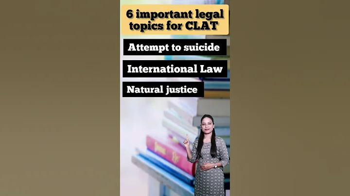 6 important legal topics for CLAT #shorts #law #clat #judiciary #judiciaryexams #legalcareers - DayDayNews