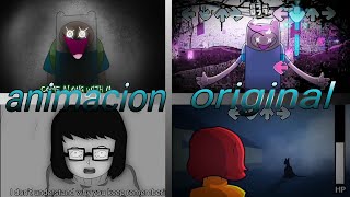 "Cartoon CAT x Velma Meets x pibby Apocalypce" animacion vs original